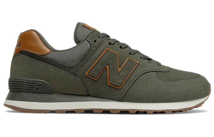 New Balance 574 Series Wear-resistant Non-Slip Retro Green ML574NG2