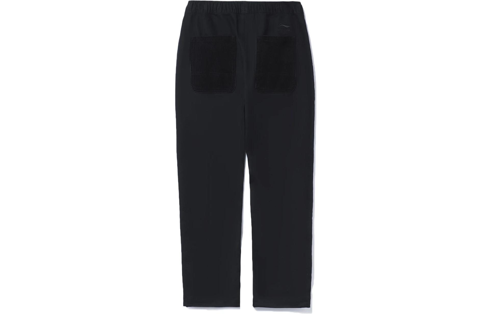 Li-Ning x Disney Graphic Straight Pants 'Black' AKXR425-2