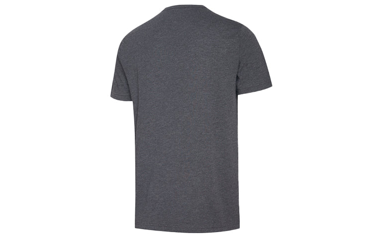 PUMA Logo Large Printing Short Sleeve Gray 593040-07