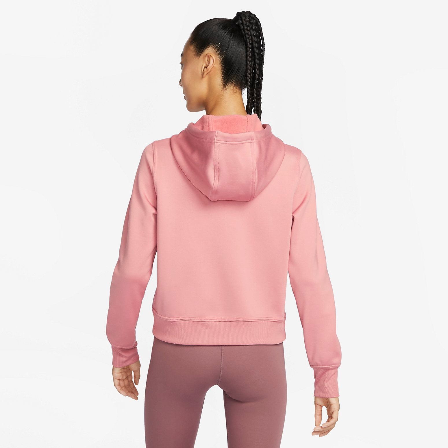 (WMNS) Nike Flight Fleece pullover hooded top 'Pink' FB5211-618
