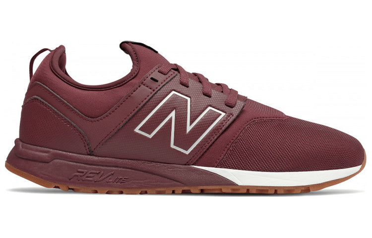 New Balance 247 Series Shock Absorption Wear-resistant Non-Slip Low Tops Red MRL247HJ