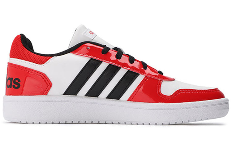 (WMNS) adidas Hoops 2.0 'Red White Black' H01211