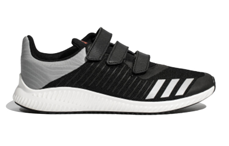 (PS) adidas Fortarun Wide Cf K Shoes 'Black Silver' CG2725