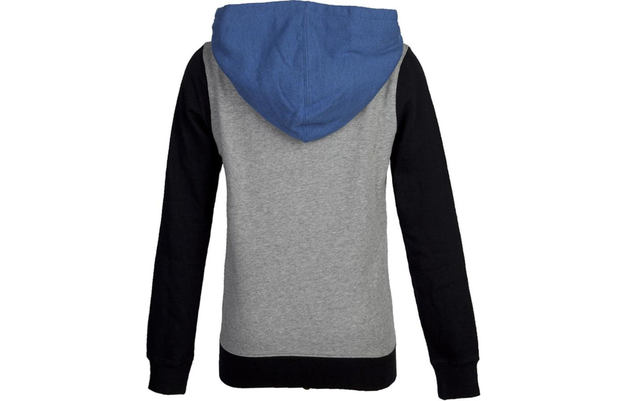 (WMNS) Converse All Star Full Zip Hooded Sweatshirt Asia Sizing 'Grey' 12933C-448