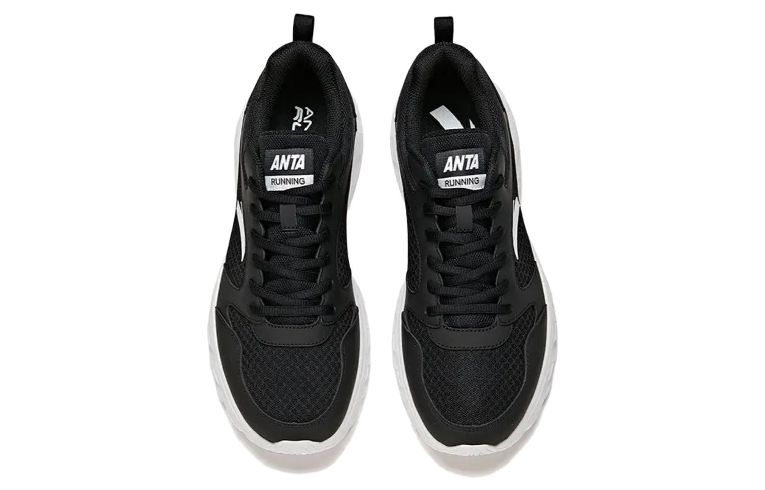 ANTA Running Series Sneakers 'Black White' 912145520-6