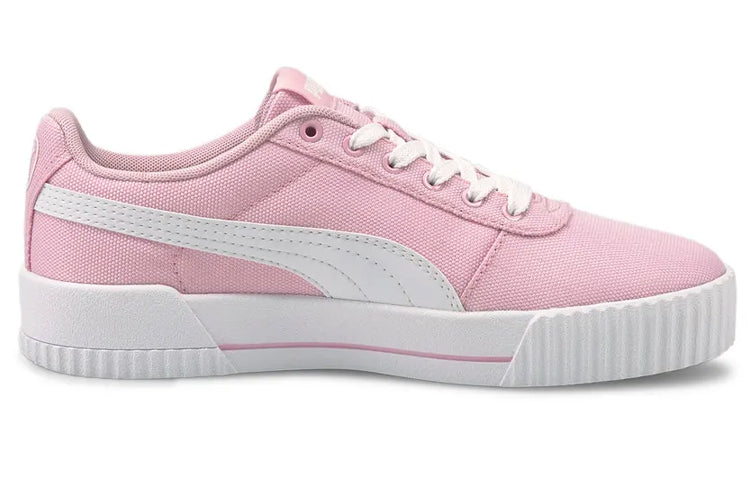 (WMNS) PUMA Carina Canvas Sneakers Pink 368669-06