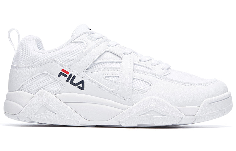 (WMNS) FILA Cage Knit Low VNTG GS White F12W021214FWT