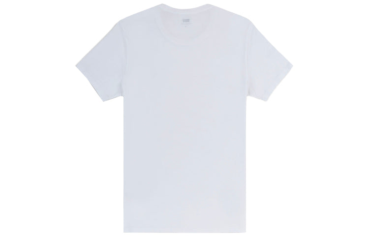 Men's Levis Cotton Round Neck Short Sleeve 2 White 79541-0000