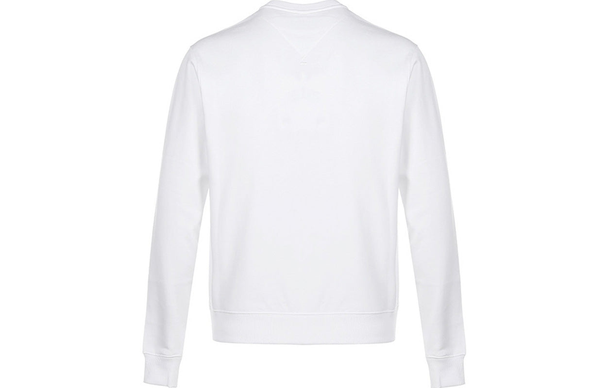 Men's KENZO FW20 Embroidered Logo Pullover White FA65SW0044MO-01
