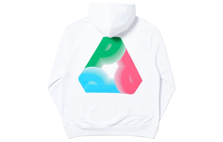 PALACE FW19 Triangle Loose hooded Casual Unisex White PAL-FW19-001