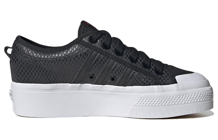 (WMNS) adidas Nizza Platform 'Black Python' HQ1963