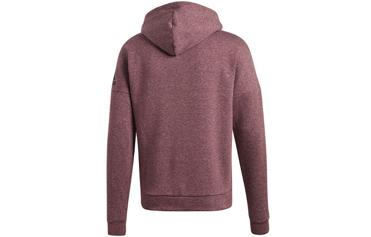 Men's adidas Sports Stylish Knit Red Brown Jacket CY9861