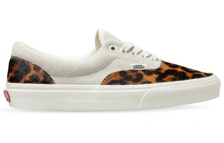 Vans Era Leopard Print Splicing 'White Brown' VNA4U39033