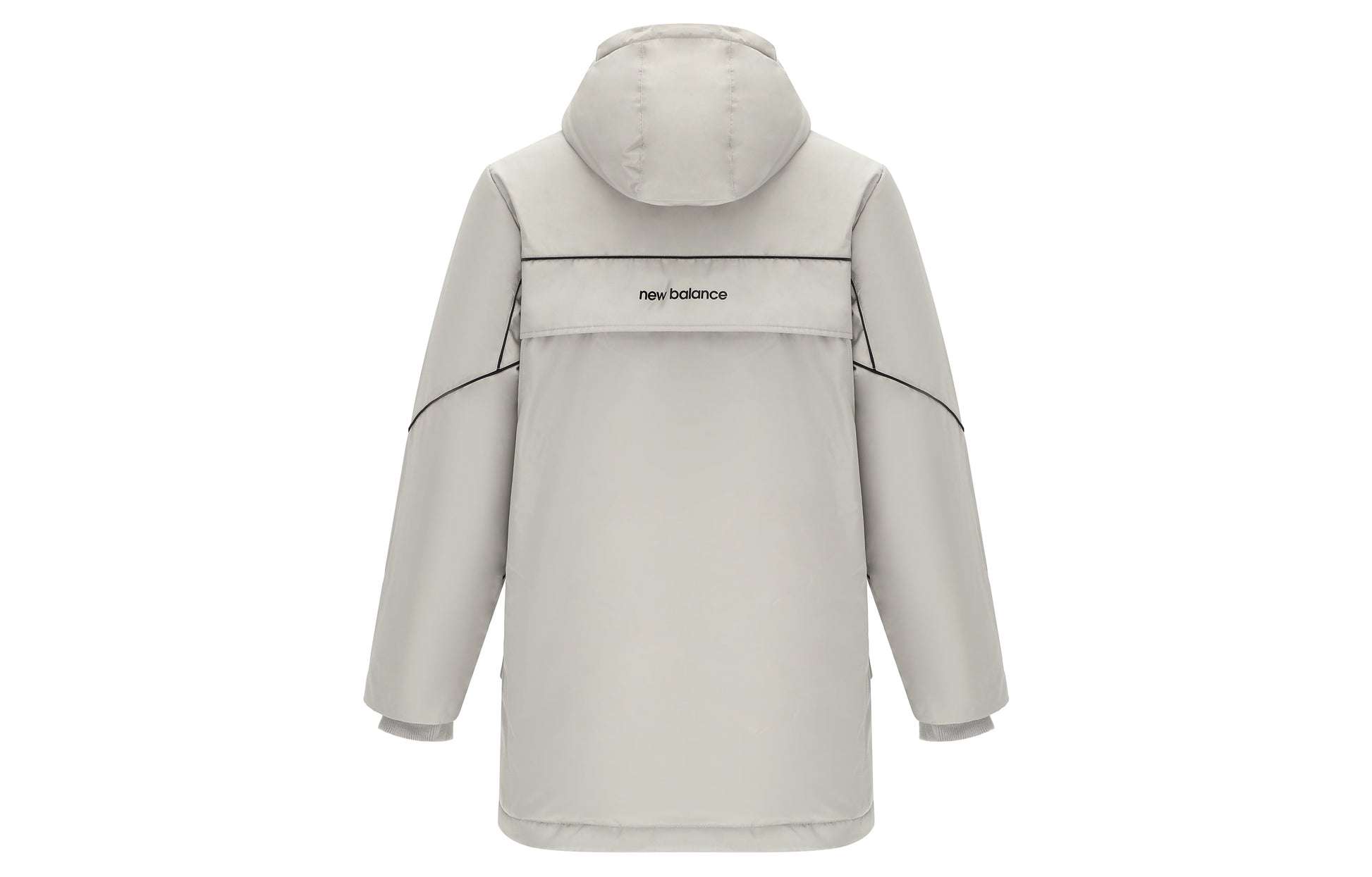New Balance Sportswear Hooded Jacket Asia Sizing 'Grey Black' AMJ14320-ARF
