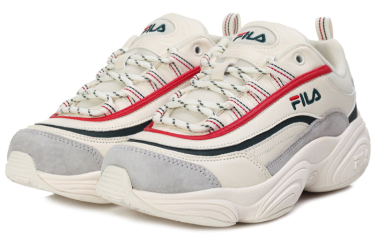 (WMNS) FILA RAY RUN White/Grey/Black/Red 1IM00002_234