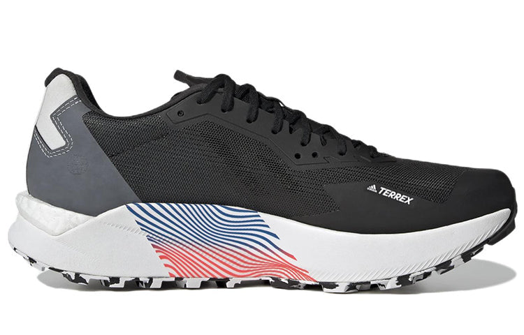 adidas Terrex Agravic Ultra Trail 'Black Blue Rush' H03179