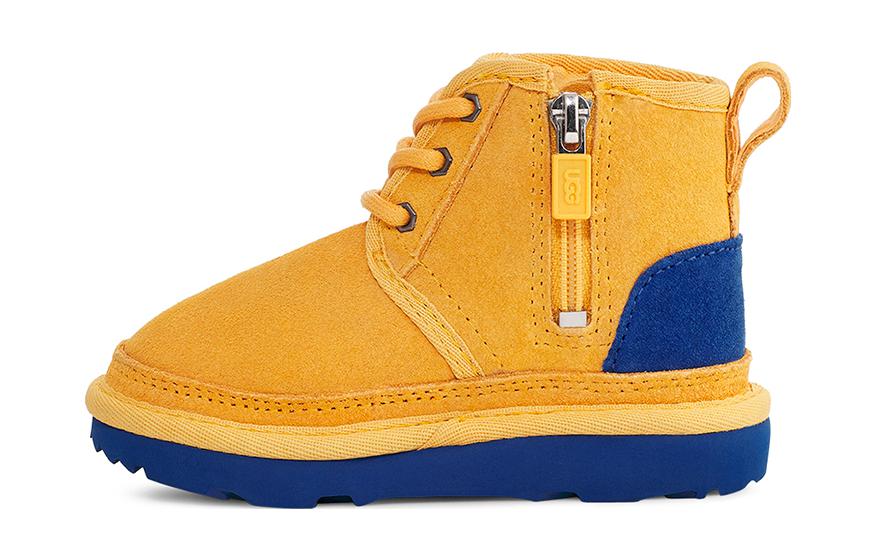 (TD) UGG Logo Boots 'Yellow Blue' 1130787T-SNSD