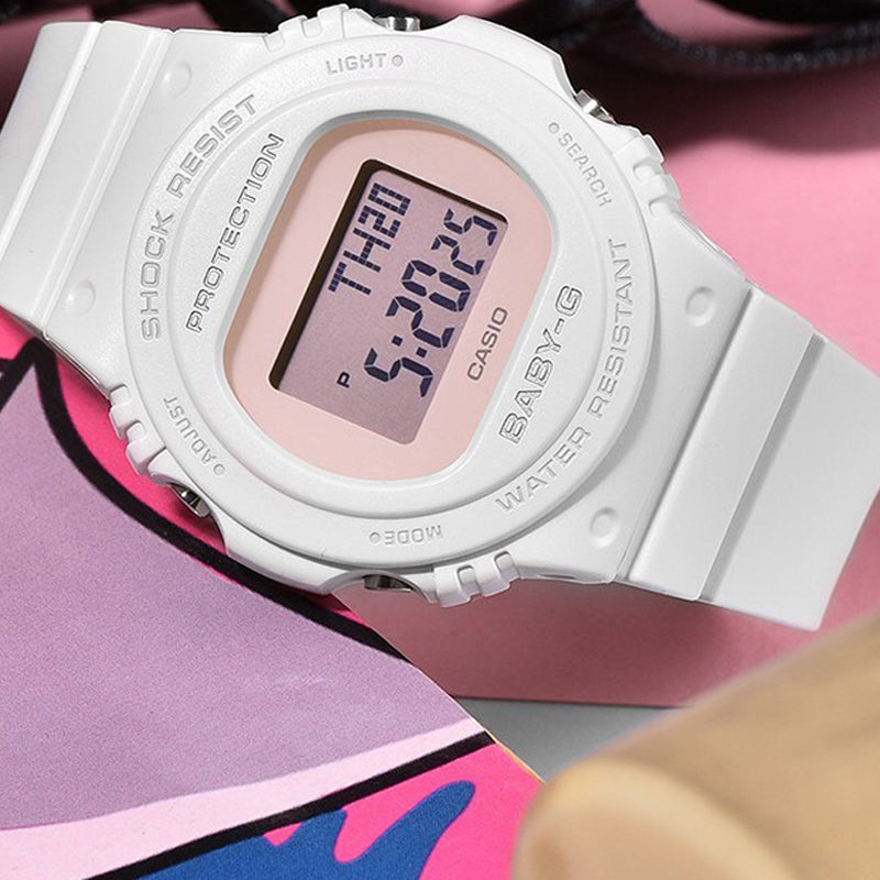 CASIO Baby-G 'White' BGD-570-7BPR-CASIO