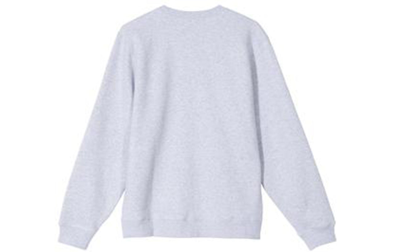 Stussy Warrior Crew Round Neck Unisex Gray WARRIOR-CREW118396