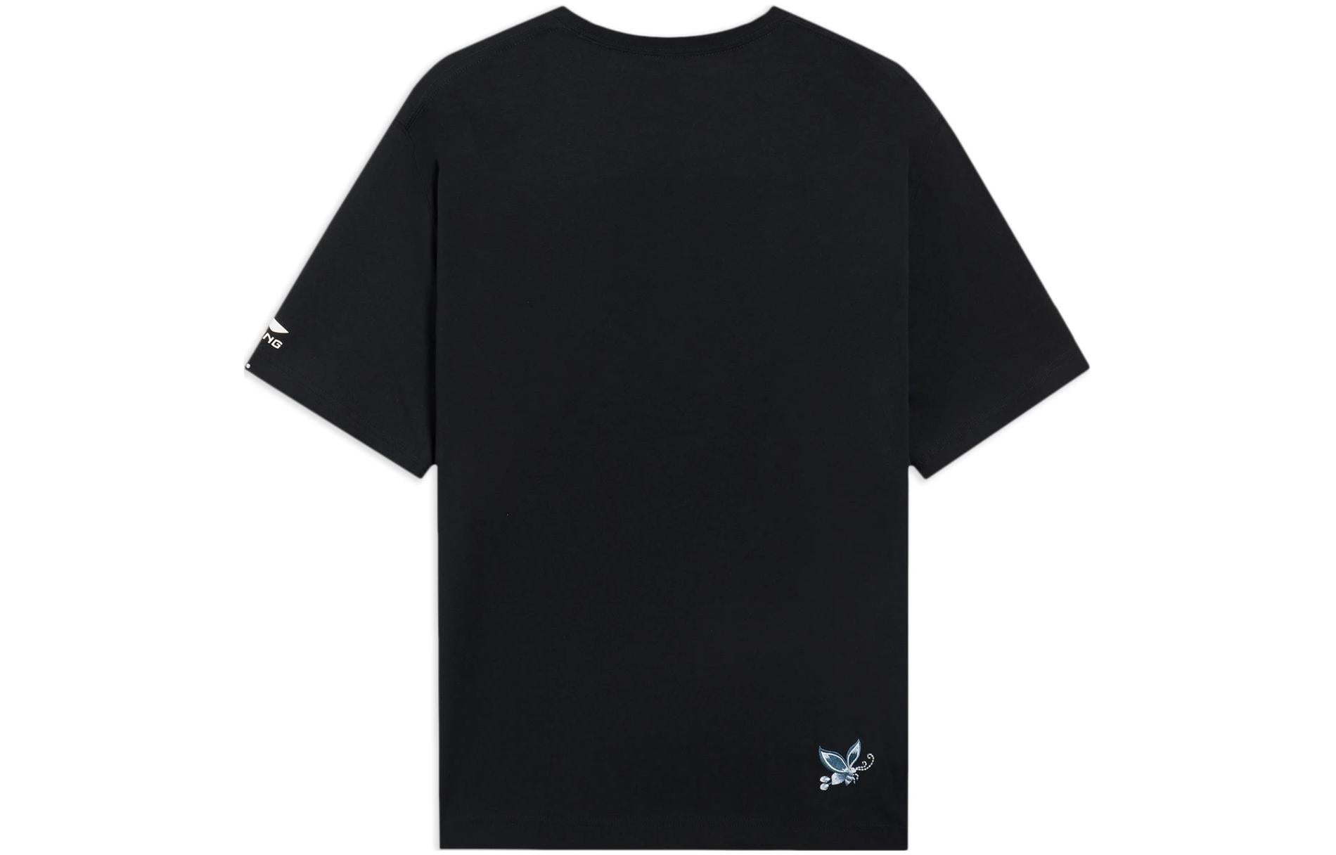 Li-Ning Chinese Culture Graphic T-shirt 'Black' AHSSA19-6