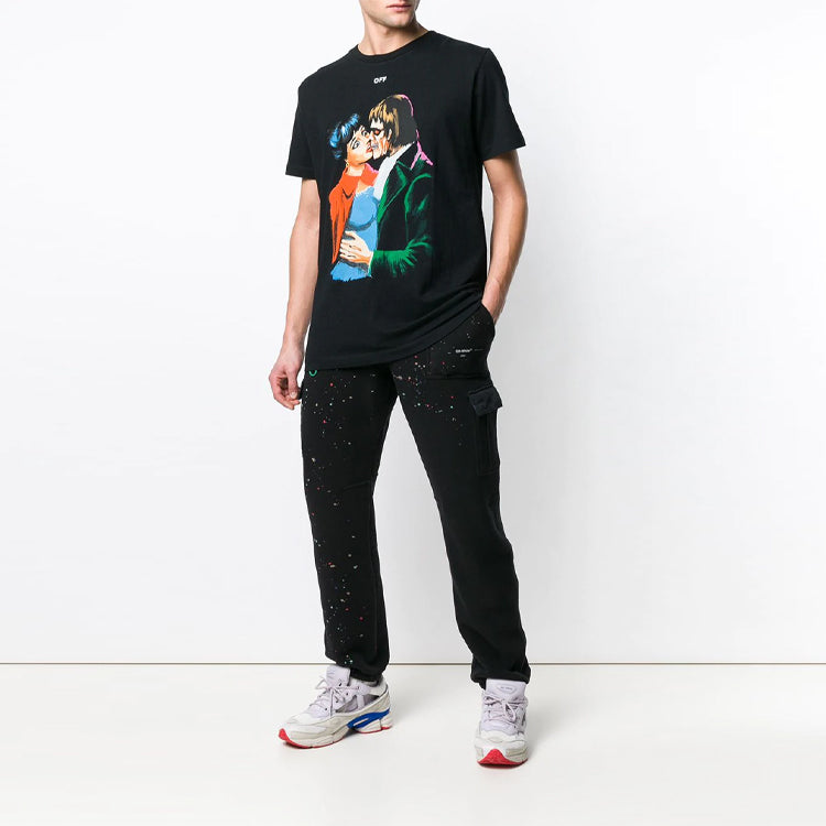 Men's Off-White Sports Pants/Trousers/Joggers OMCH013R19A980211088