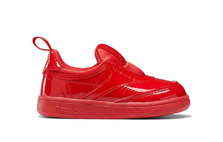 Reebok Cardi B x Club C Slip-On 3 Toddler 'Instinct Red' FZ5227