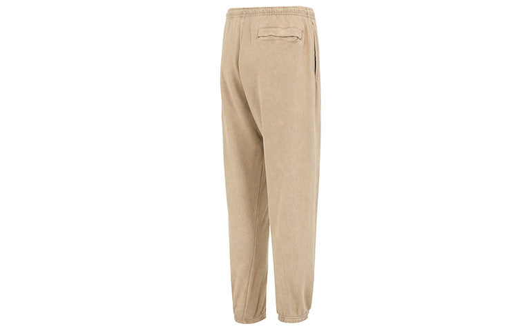 Nike Sportswear Washed French Terry Black Jogger Pants 'Khaki' DQ4176-247