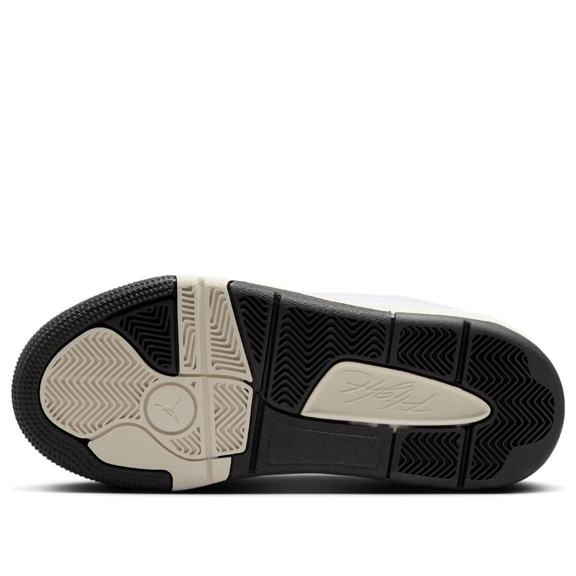 (GS) Air Jordan Flight Court 'White Sail Black' HF3333-100