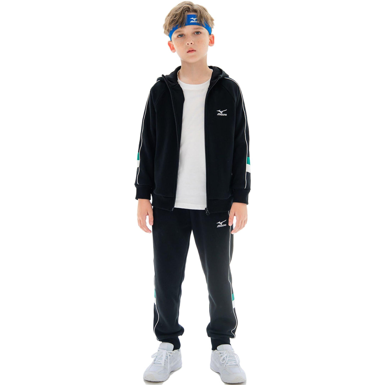 (GS) Mizuno Sportswear Jacket Suit 'Black' TZ2192