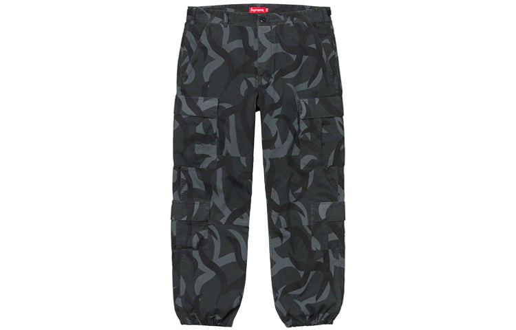 Supreme FW19 Week 2 Cargo Pant Camouflage Bundle Feet Pants Unisex Gray SUP-FW19-315