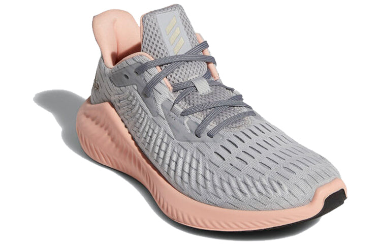 (WMNS) adidas Alphabounce+ Run 'Grey Pink' F33913