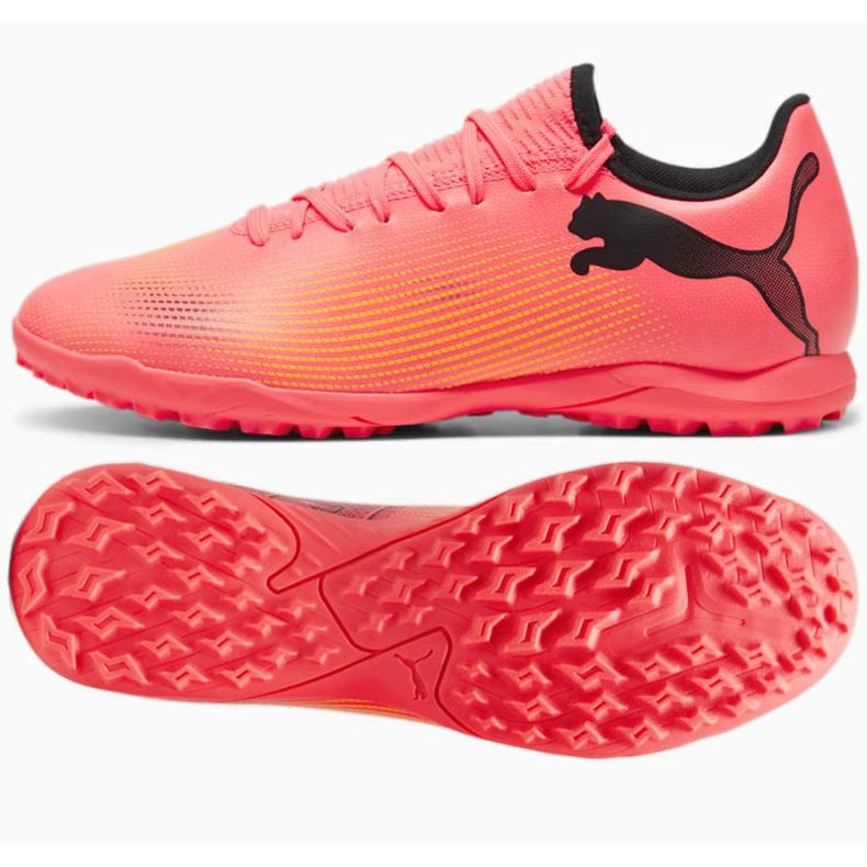 PUMA Future 7 Play MG Soccer Shoes 'Pink' 107725-03