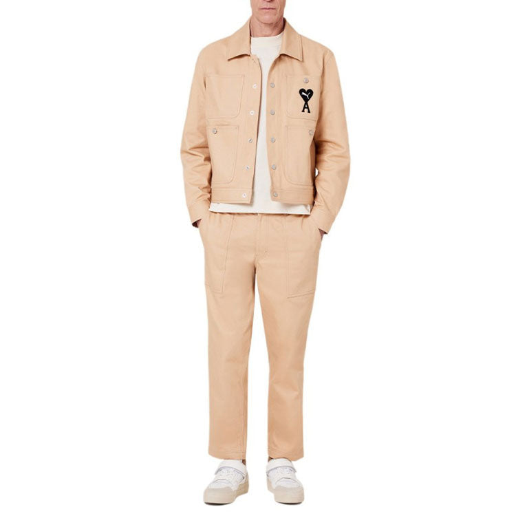 PUMA X AMI Cargo Trousers 'Orange' 534297-97