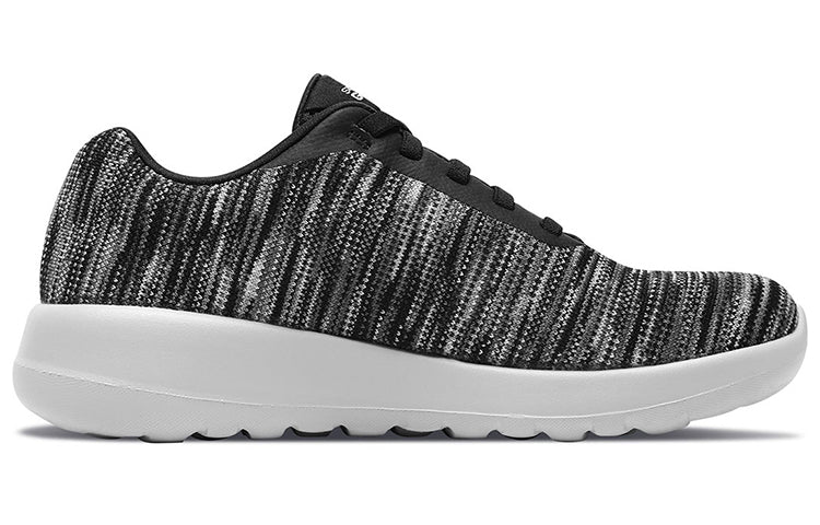 (WMNS) Skechers Go Walk Joy Low-Top Black/White 15614-BKGY