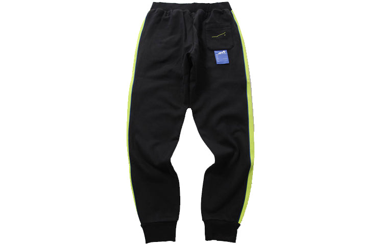 PUMA x ADER ERROR Crossover T7 Bundle Feet Casual Sports Pants Black 595536-01