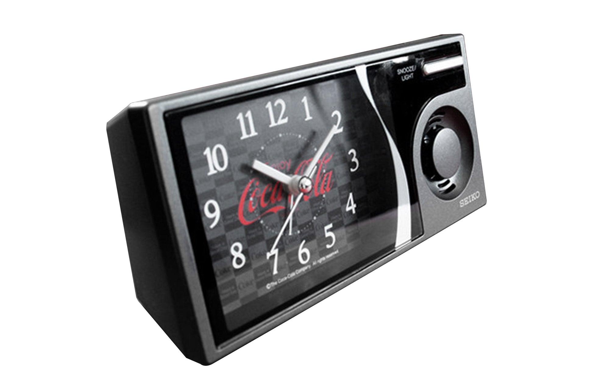 SEIKO x Coca Cola Mute Music Alarm Clock Black/Gray QHP901K