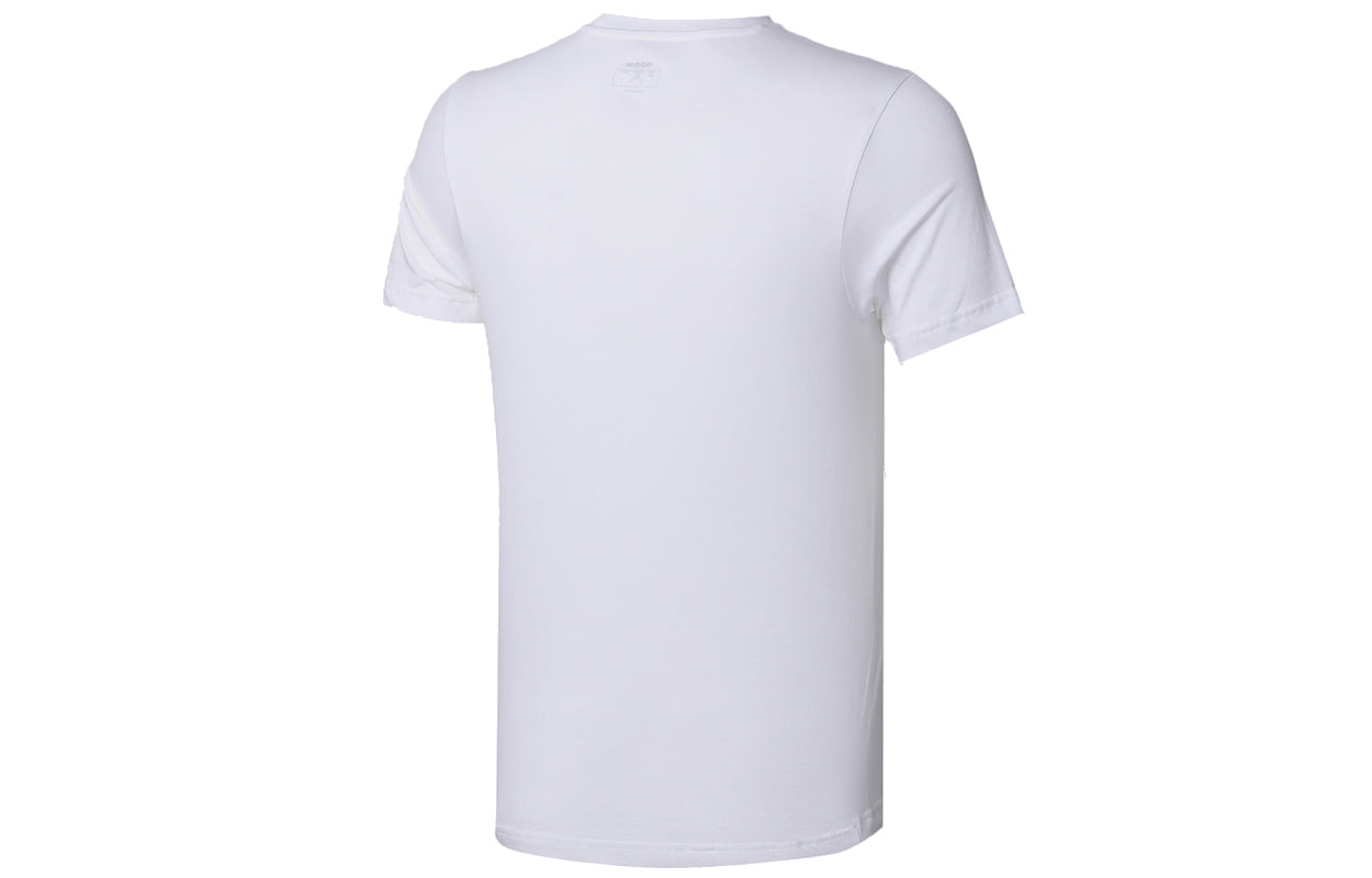 adidas M Adi Clk T Casual Sports Breathable Sweat Absorbing Short Sleeve White FM6059