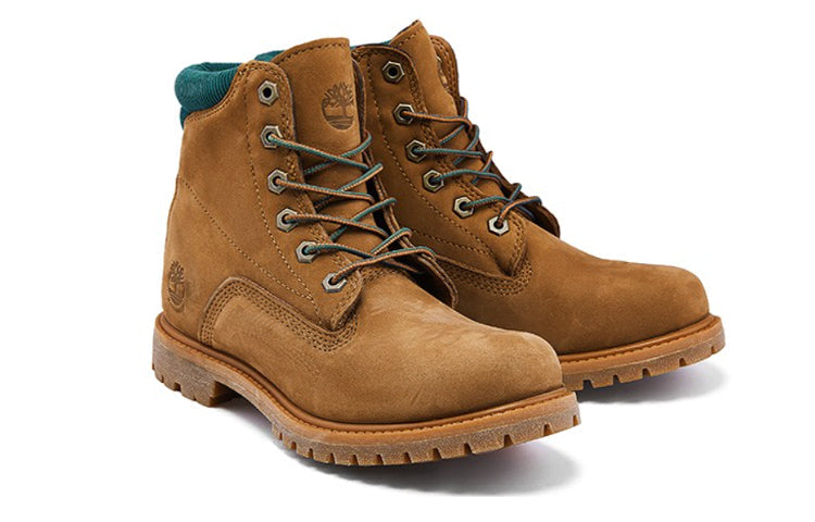 (WMNS) Timberland Waterville 6 Inch Waterproof boots 'Wheat Teal' A2BD1W