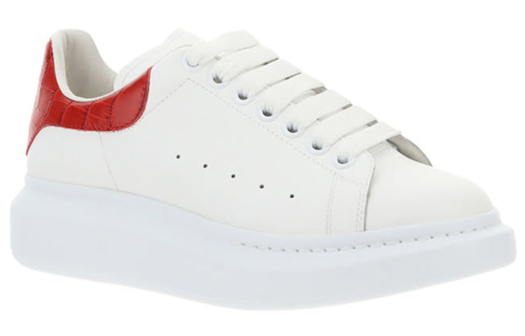 Alexander McQueen Oversized Sneaker 'White Red' 625162WIAFX9676