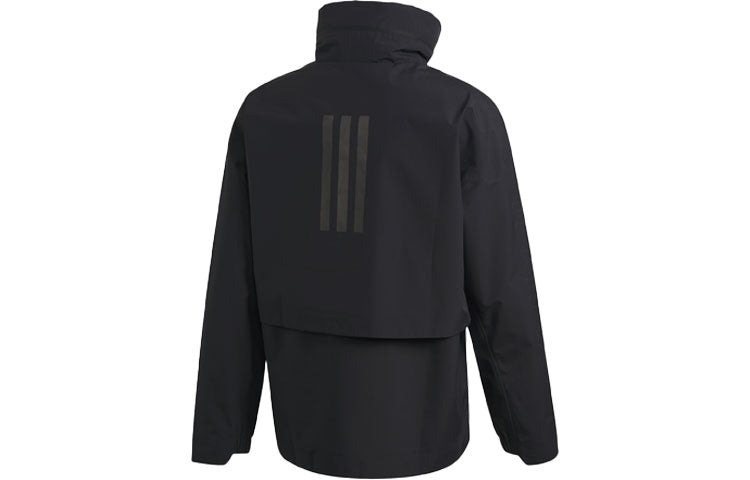 adidas Myshelter Gtx Outdoor Casual Sports Stand Collar Jacket Black FP8450