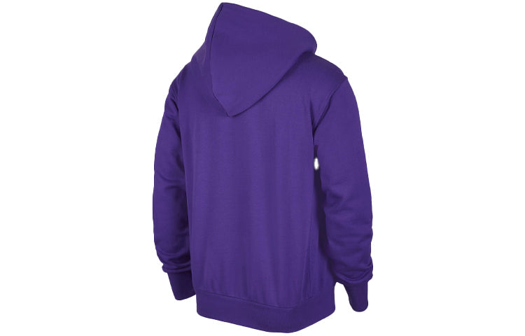 Nike NBA Los Angeles Lakers Courtside Casual Sports Pullover Purple CV4046-504