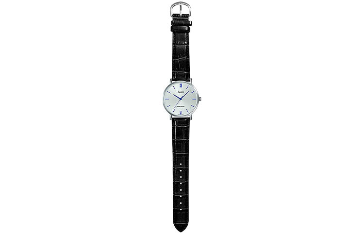CASIO Quartz Waterproof Mens Black Analog MTP-VT01L-7B1