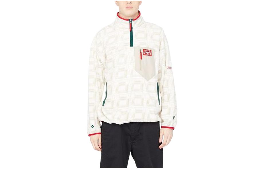 Converse x LFC Popover Fleece Sweatshirt Asia Sizing 'Converse Egret' 10026260-A01