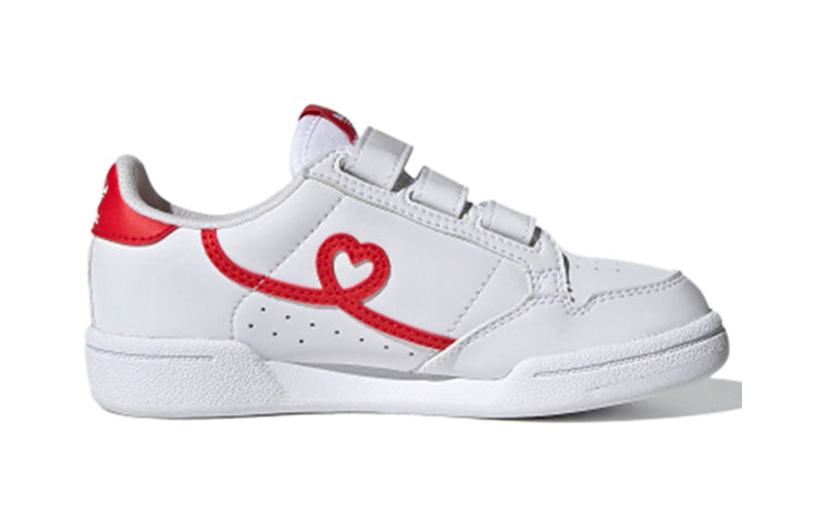 (PS) adidas Continental 80 'White Red' FY2579