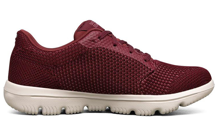 (WMNS) Skechers Go Walk Evolution Ultra 'Wine Red' 15778-BURG
