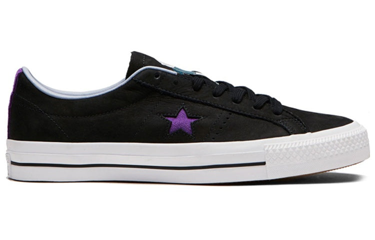 Dinosaur Jr. x Converse One Star Suede Leather Sneaker 'Black Purple' 158660C