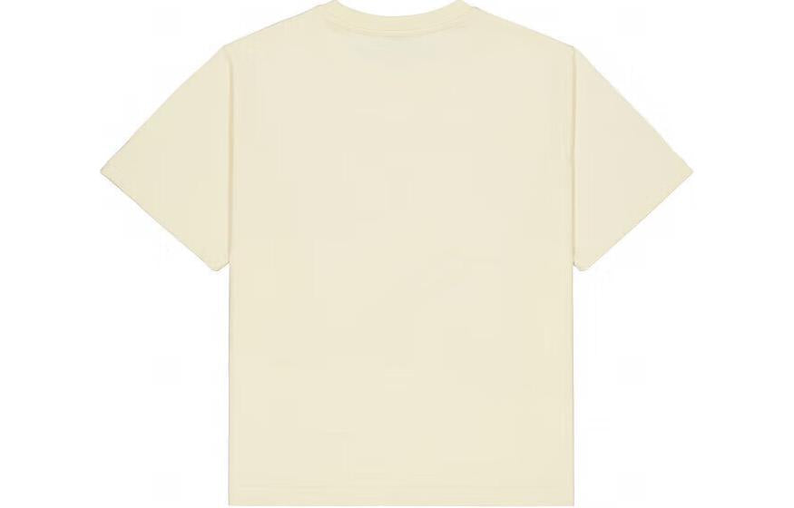 (WMNS) New Balance NBSC Cotton T-shirt Asia Sizing 'Beige Blue' AWT42313-CAU