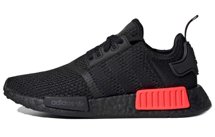 (GS) adidas NMD_R1 J 'Black Solar Red' FV8174