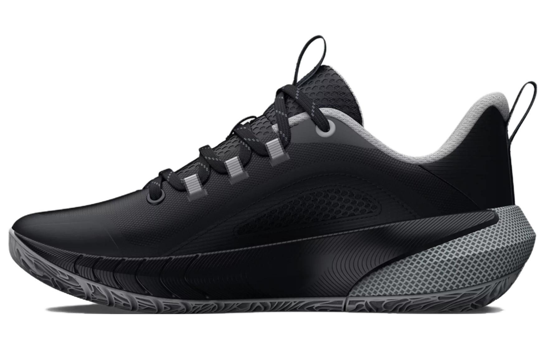 (WMNS) Under Armour HOVR Ascent 2 'Black Pitch Grey' 3025681-001