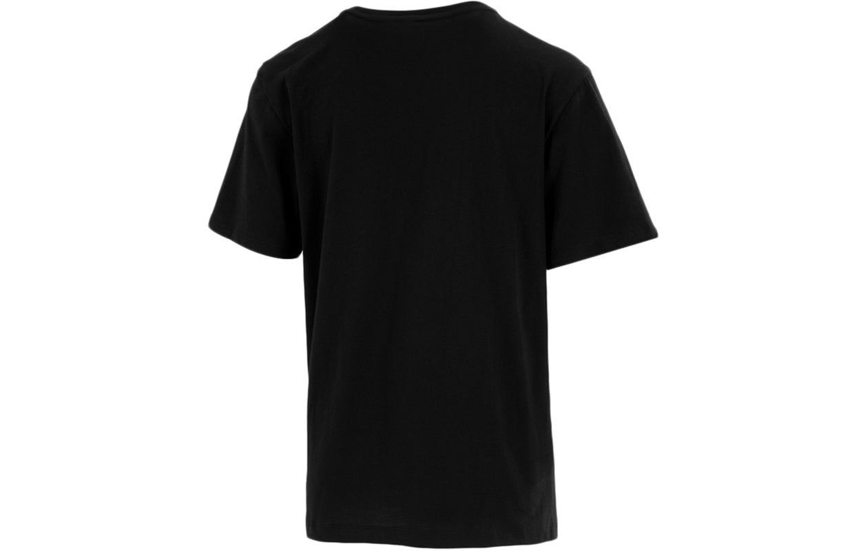 (WMNS) PUMA Logo Printing Round-neck Tee Black 848318-01